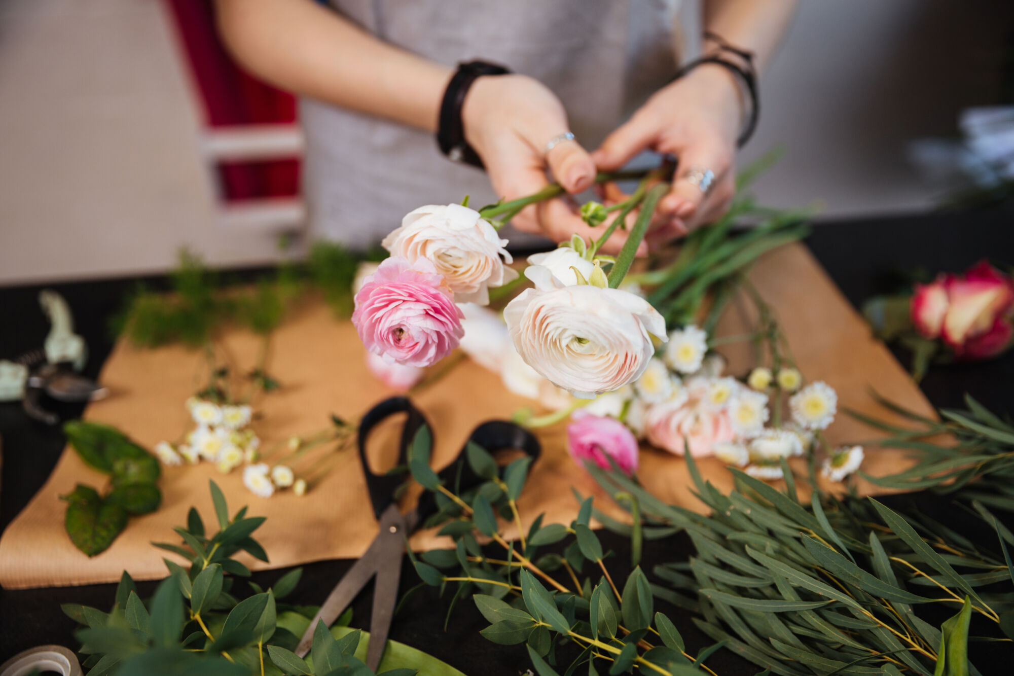 Bouquets de fleurs fraiches sur mesure par un fleuriste &agrave; Masevaux pr&egrave;s de Cernay Montb&eacute;liard